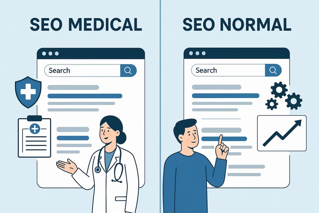 Diferența dintre SEO Medical și SEO Normal: Un ghid complet